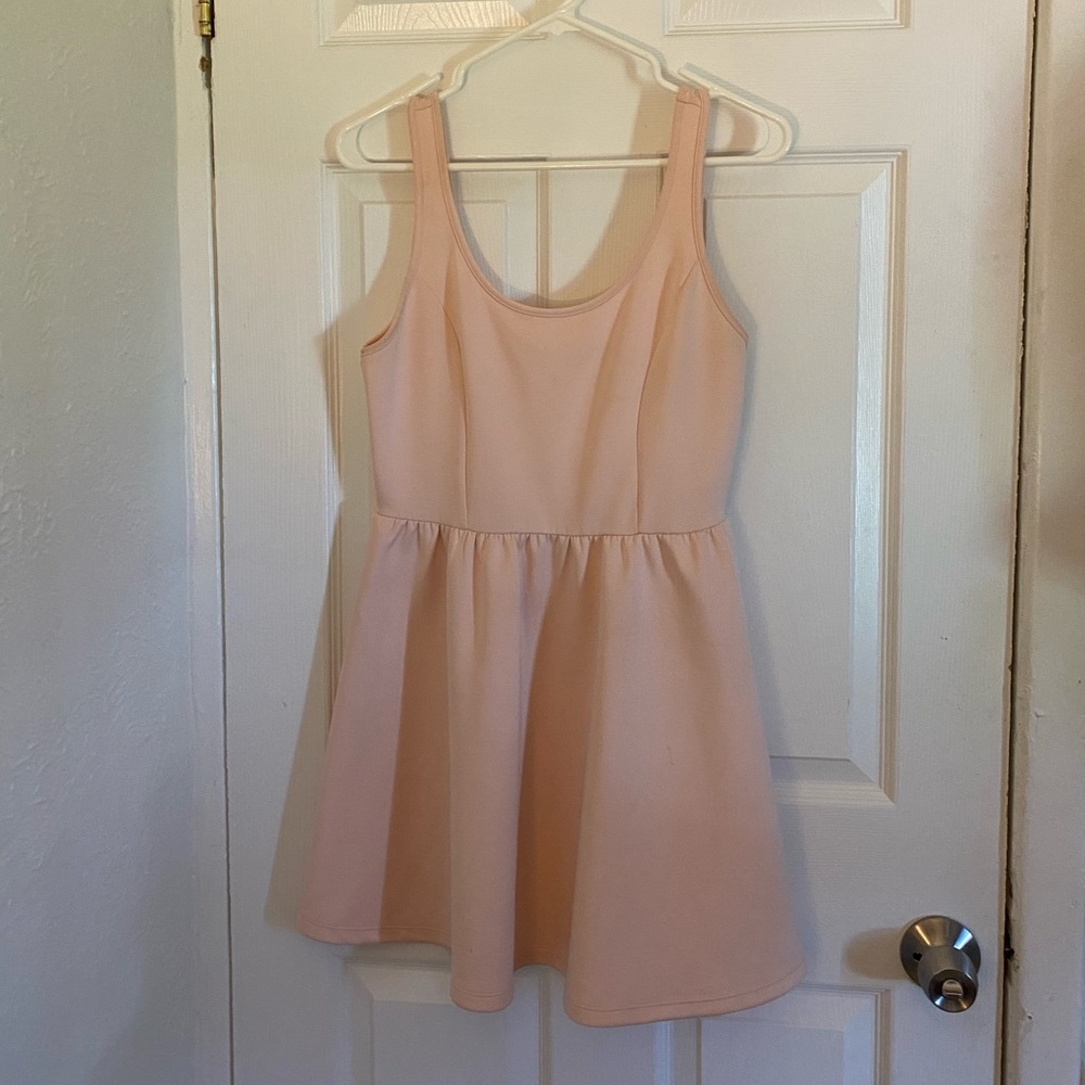 Baby pink dress